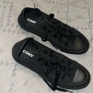 All black converse